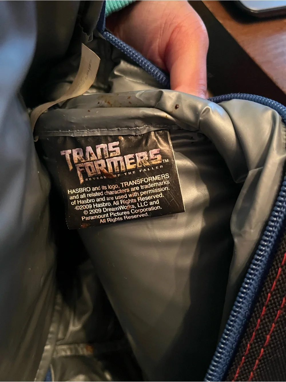 Transformer lunchbox vintage Y2K